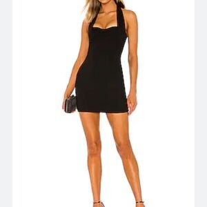 Lovers + Friends Black Mini Dress